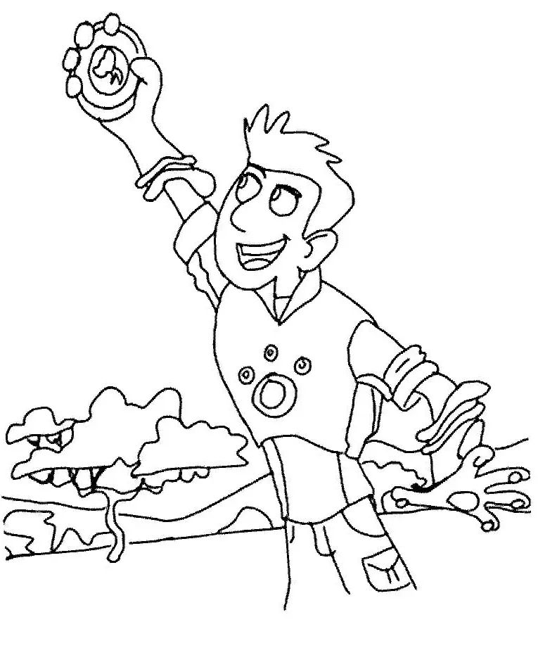 Çocuklar İçin Vahşi Kratts Boyama Sayfaları 