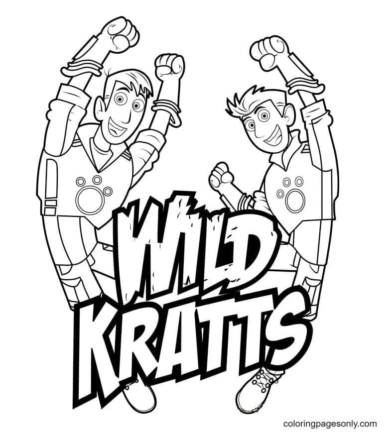Çocuklar İçin Vahşi Kratts Boyama Sayfaları 