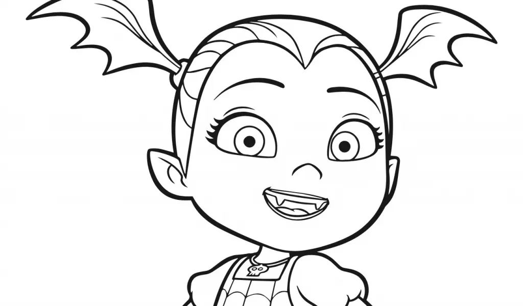 Çocuklar İçin Vampirina Boyama Sayfaları 