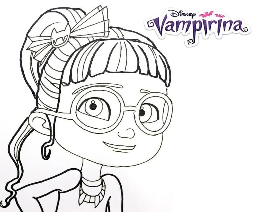Çocuklar İçin Vampirina Boyama Sayfaları 