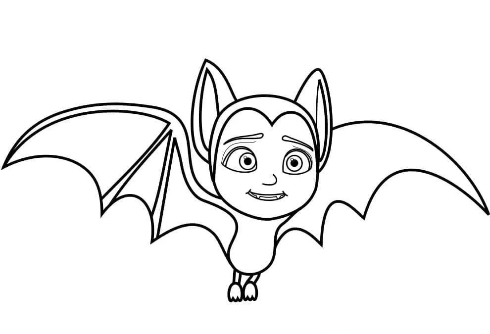 Çocuklar İçin Vampirina Boyama Sayfaları 
