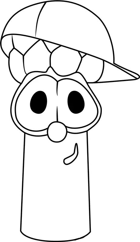 Çocuklar İçin Veggietales Boyama Sayfaları 