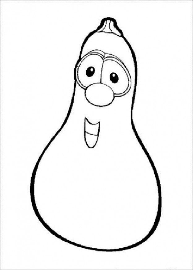 Çocuklar İçin Veggietales Boyama Sayfaları 