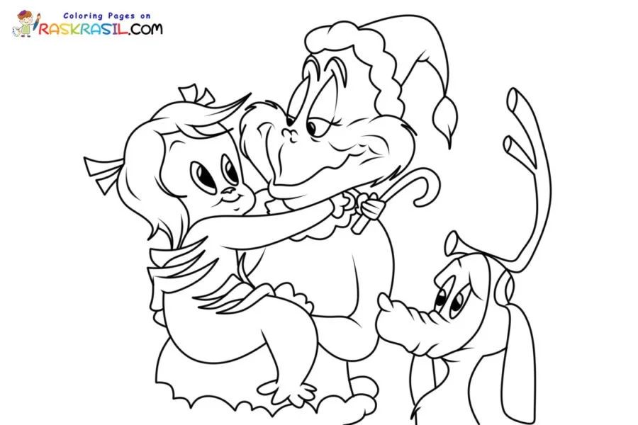Çocuklar İçin Whoville Boyama Sayfaları 