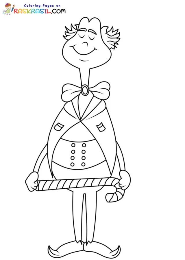 Çocuklar İçin Whoville Boyama Sayfaları 
