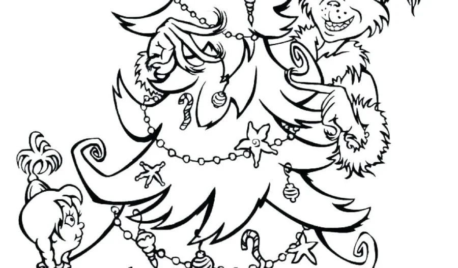 Çocuklar İçin Whoville Boyama Sayfaları 