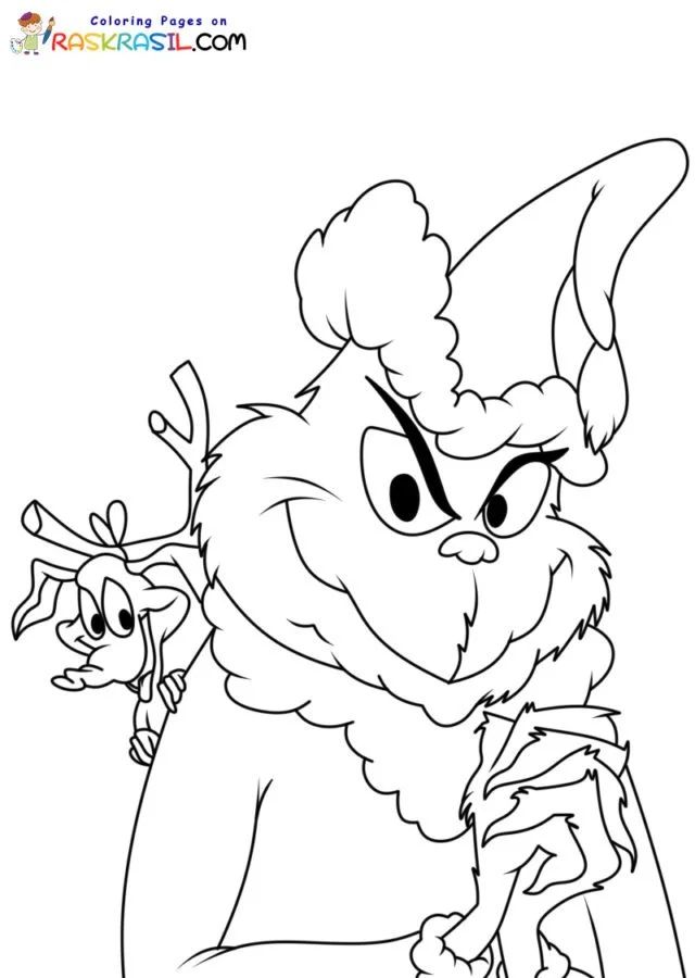 Çocuklar İçin Whoville Boyama Sayfaları 