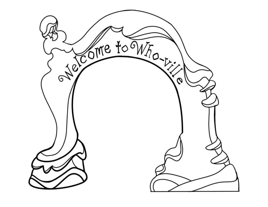 Çocuklar İçin Whoville Boyama Sayfaları 