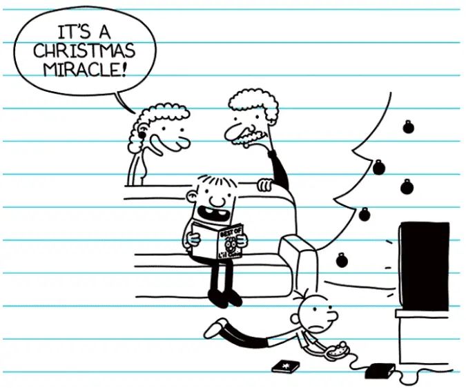 Çocuklar İçin Wimpy Kid Günlüğü Boyama Sayfaları 