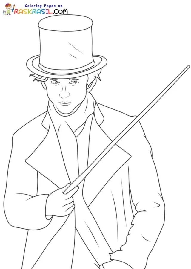 Çocuklar İçin Wonka Boyama Sayfaları 