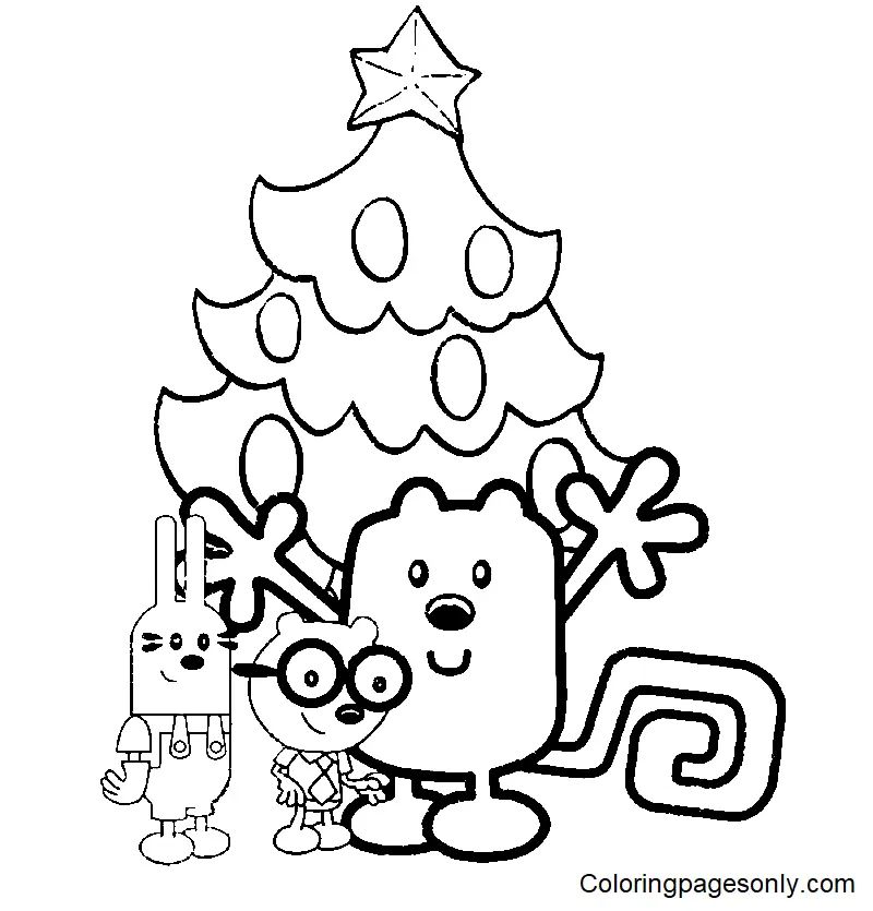 Çocuklar İçin Wow Wow Wubbzy Boyama Sayfaları 