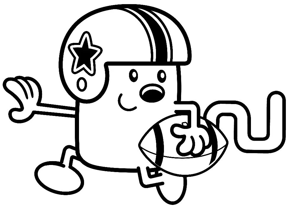 Çocuklar İçin Wow Wow Wubbzy Boyama Sayfaları 