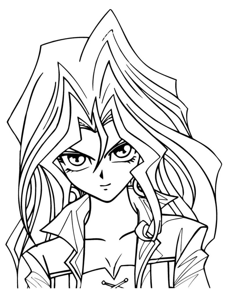 Çocuklar İçin Yu-Gi-Oh Boyama Sayfaları 