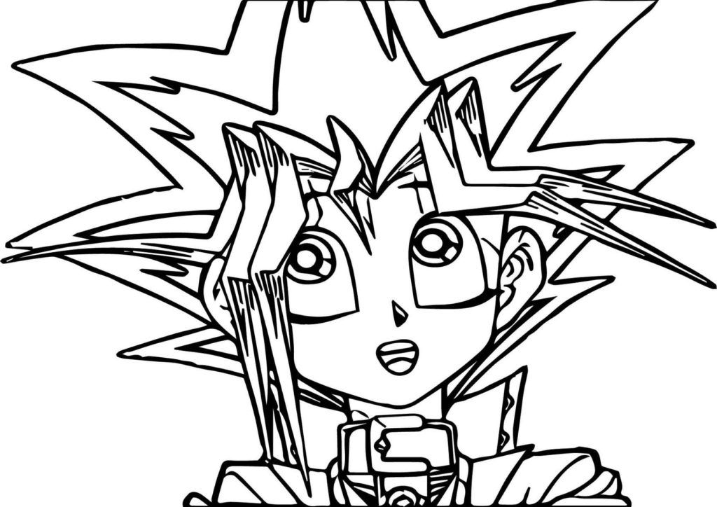 Çocuklar İçin Yu-Gi-Oh Boyama Sayfaları 