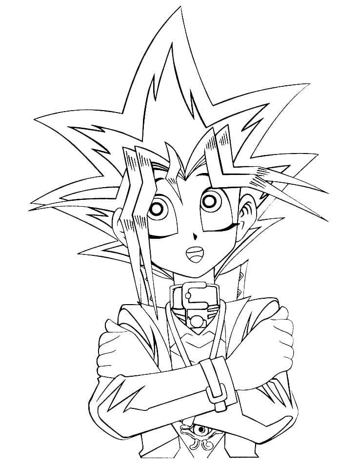 Çocuklar İçin Yu-Gi-Oh Boyama Sayfaları 