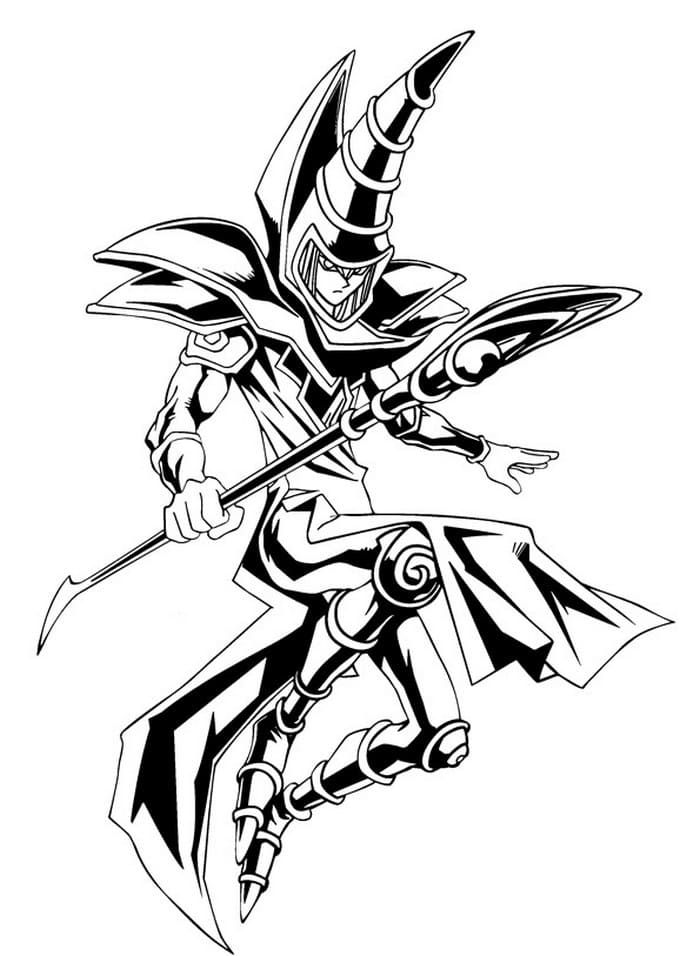 Çocuklar İçin Yu-Gi-Oh Boyama Sayfaları 