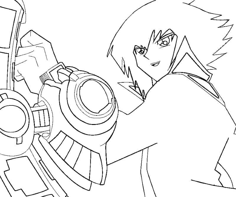 Çocuklar İçin Yu-Gi-Oh Boyama Sayfaları 