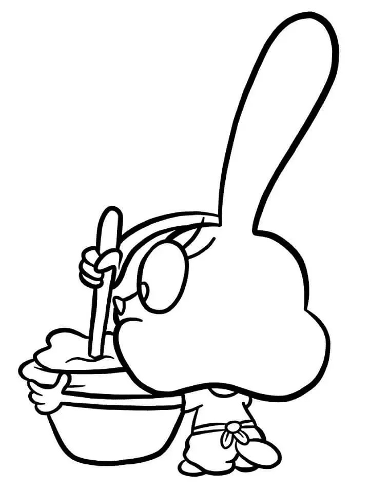 Çocuklar İçin Çorba Chowder Boyama Sayfaları 