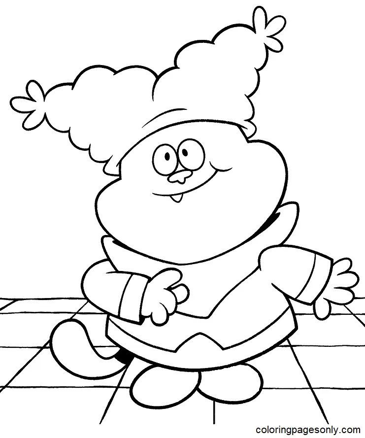 Çocuklar İçin Çorba Chowder Boyama Sayfaları 
