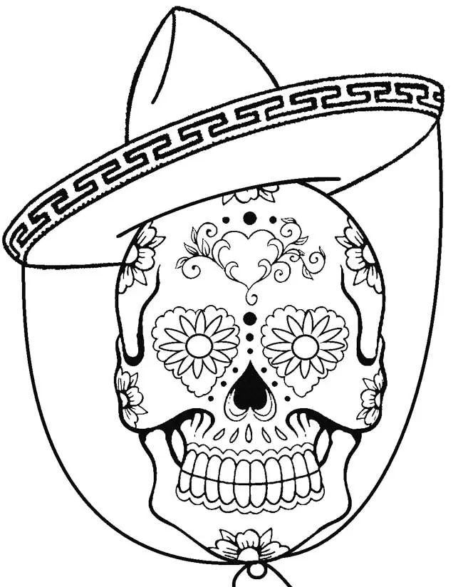 Çocuklar İçin Cinco-De-Mayo Boyama Sayfaları 