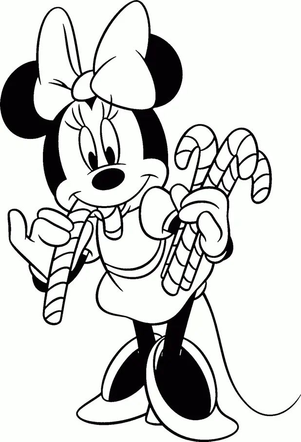 Çocuklar İçin Disney-Yeni-Yıl Boyama Sayfaları 