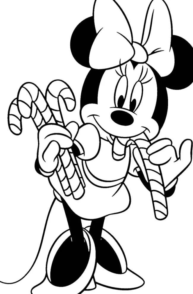 Çocuklar İçin Disney-Yeni-Yıl Boyama Sayfaları 