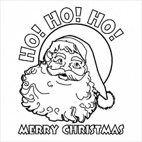 Çocuklar İçin Noel-Baba Boyama Sayfaları 