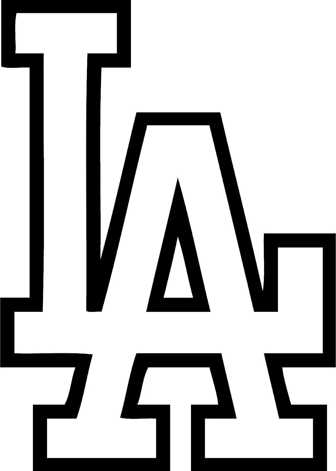 Çocuklar İçin  Ülkeler Medeniyetler Los-Angeles Boyama Sayfaları 