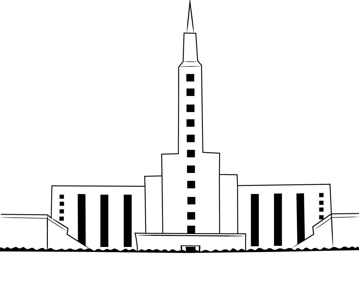 Çocuklar İçin  Ülkeler Medeniyetler Los-Angeles Boyama Sayfaları 