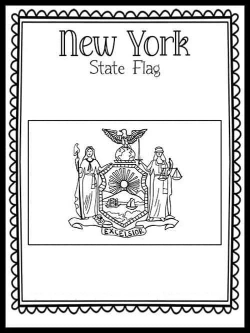 Çocuklar İçin  Ülkeler Medeniyetler Newyork Boyama Sayfaları 