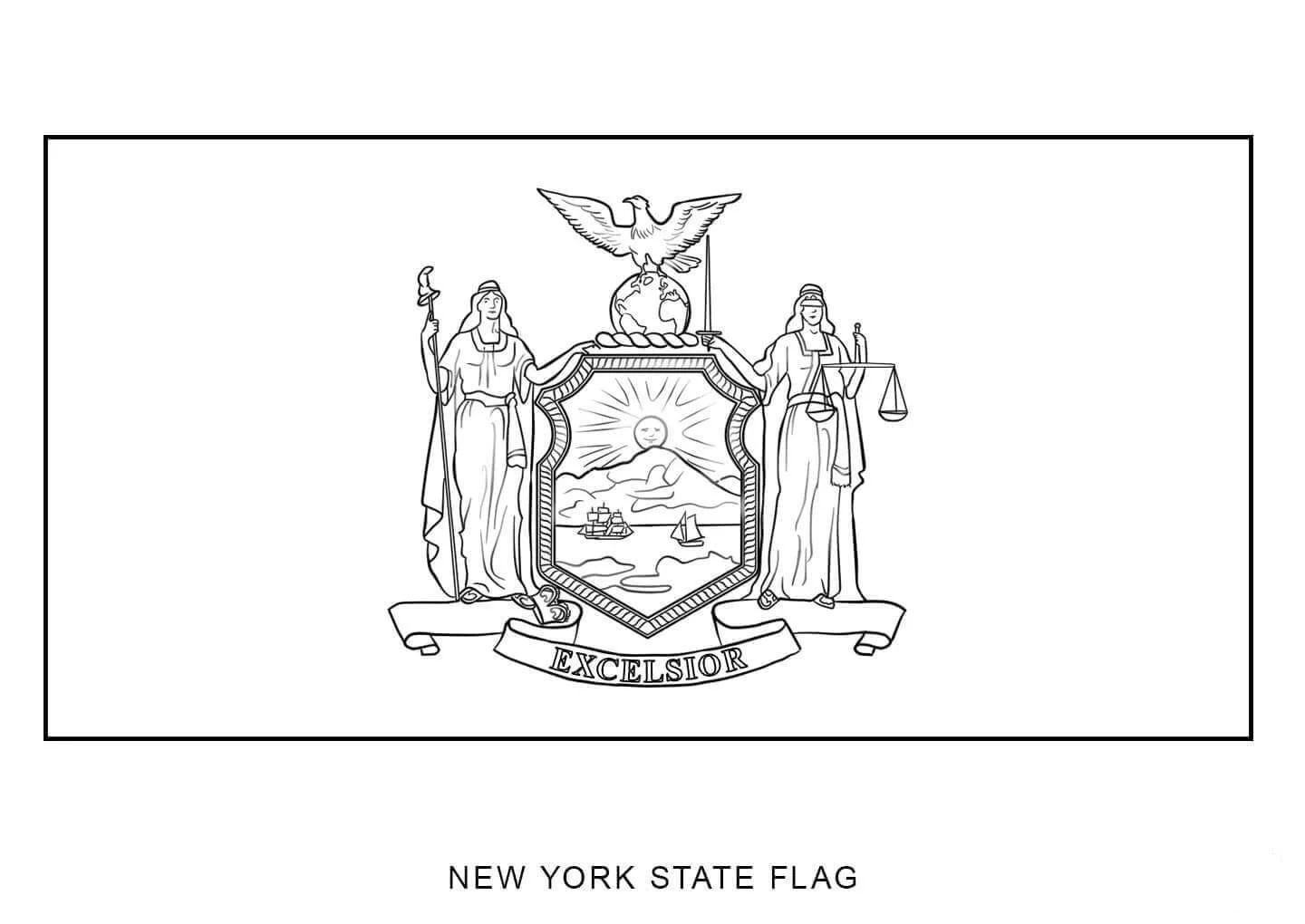 Çocuklar İçin  Ülkeler Medeniyetler Newyork Boyama Sayfaları 