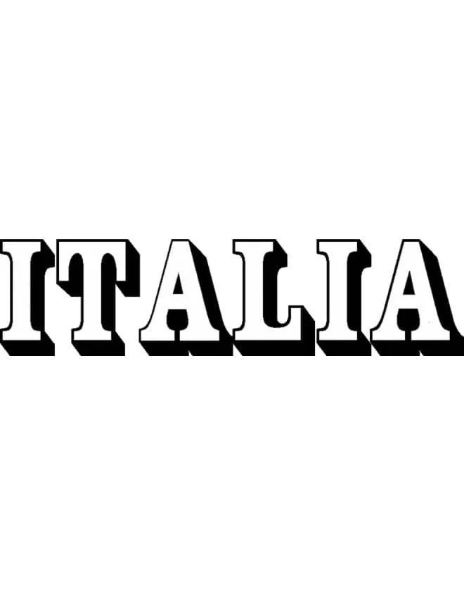 Çocuklar İçin  Ülkeler Medeniyetler italya Boyama Sayfaları 