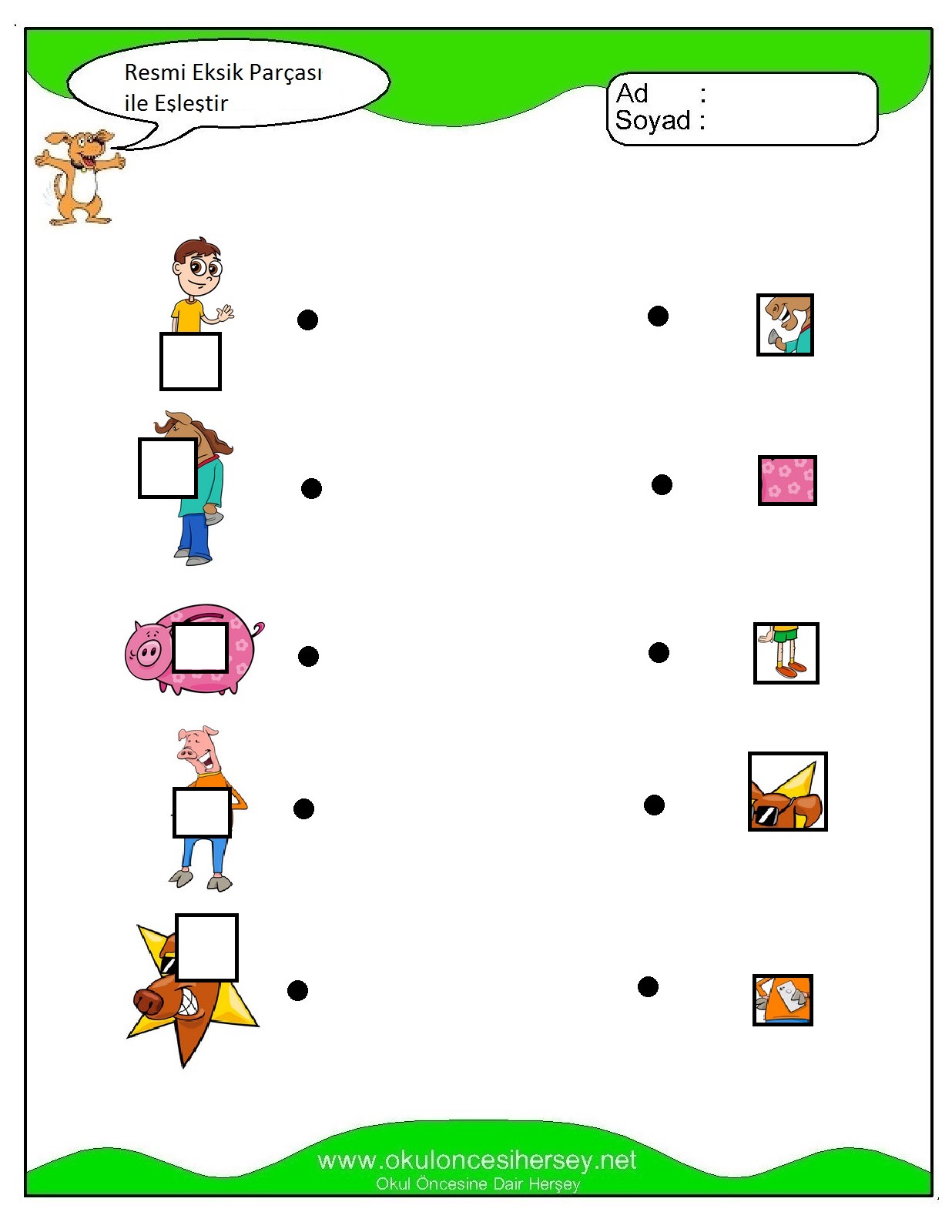 Resmi Eksik Parçası İle Eşleştir