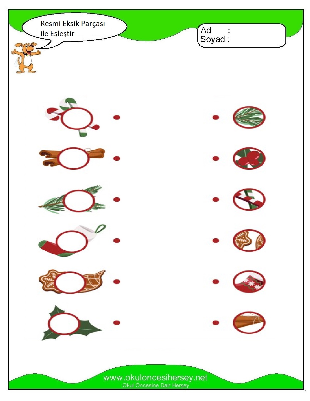 Resmi Eksik Parçası İle Eşleştir