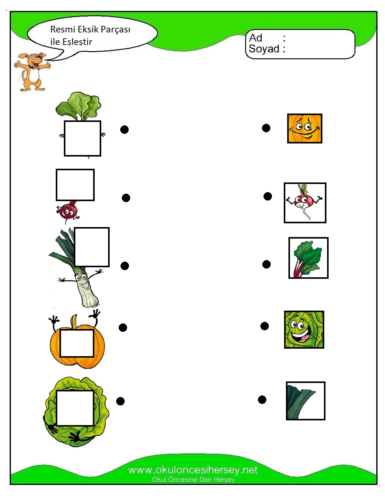 Resmi Eksik Parçası İle Eşleştir