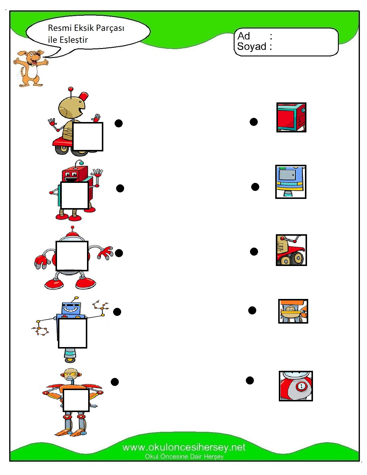 Resmi Eksik Parçası İle Eşleştir