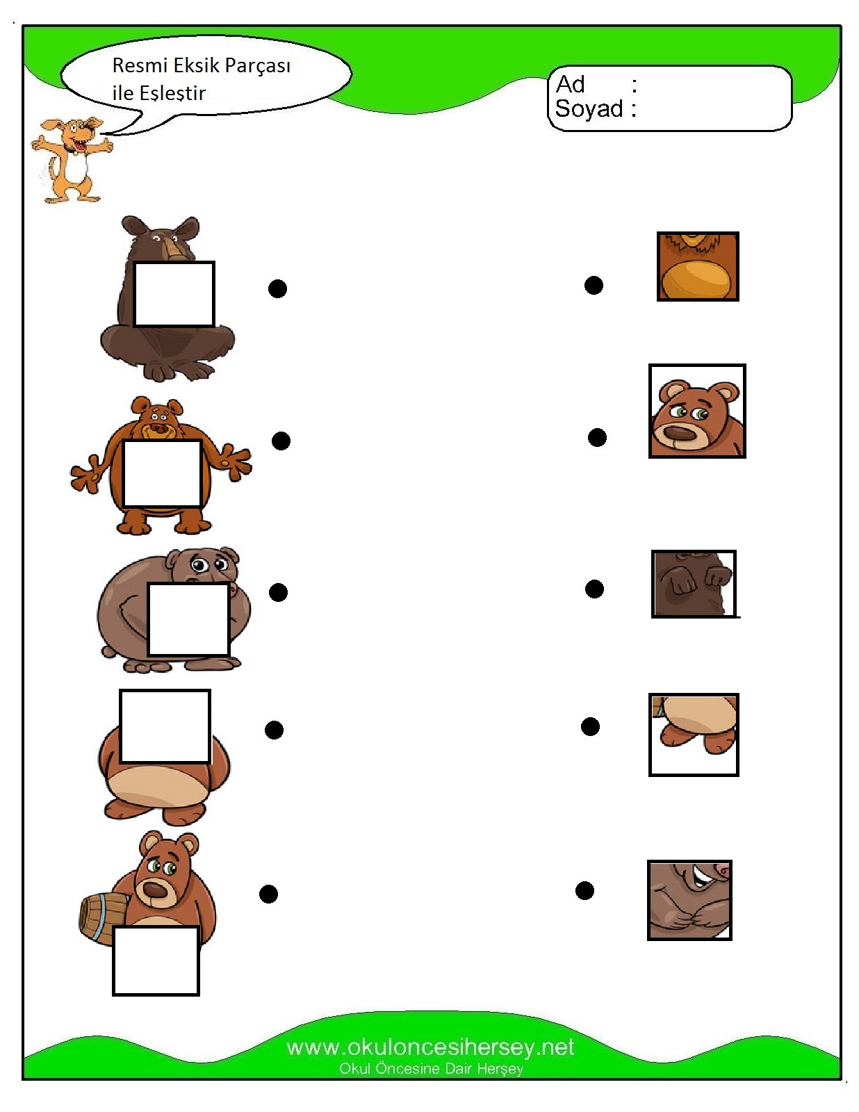 Resmi Eksik Parçası İle Eşleştir