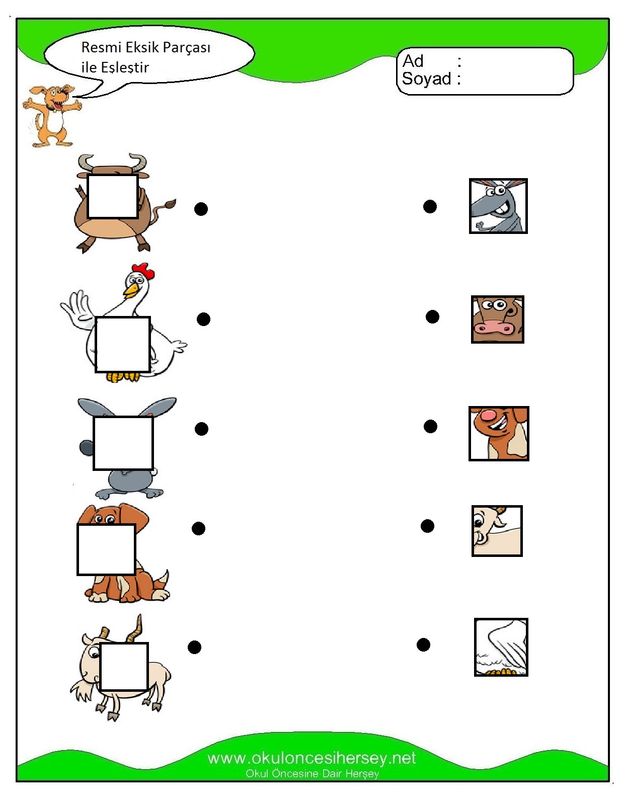 Resmi Eksik Parçası İle Eşleştir