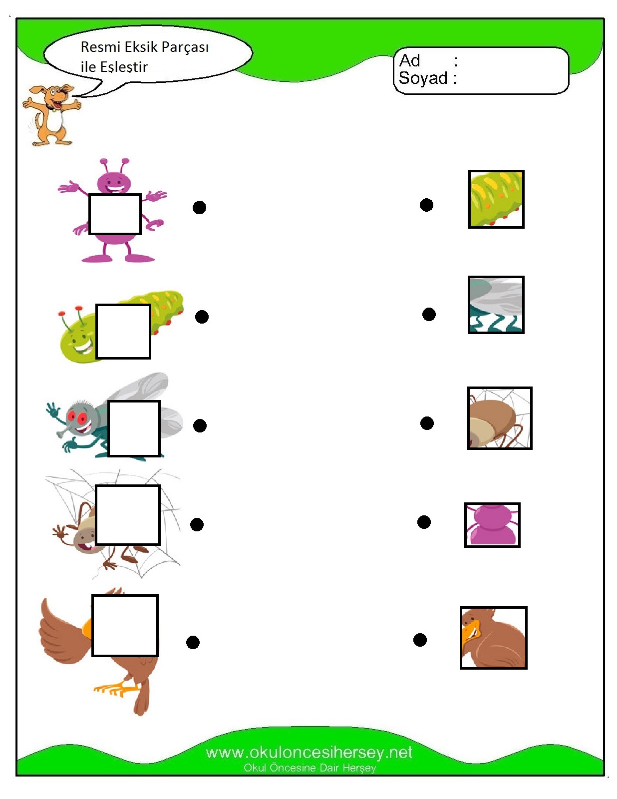 Resmi Eksik Parçası İle Eşleştir