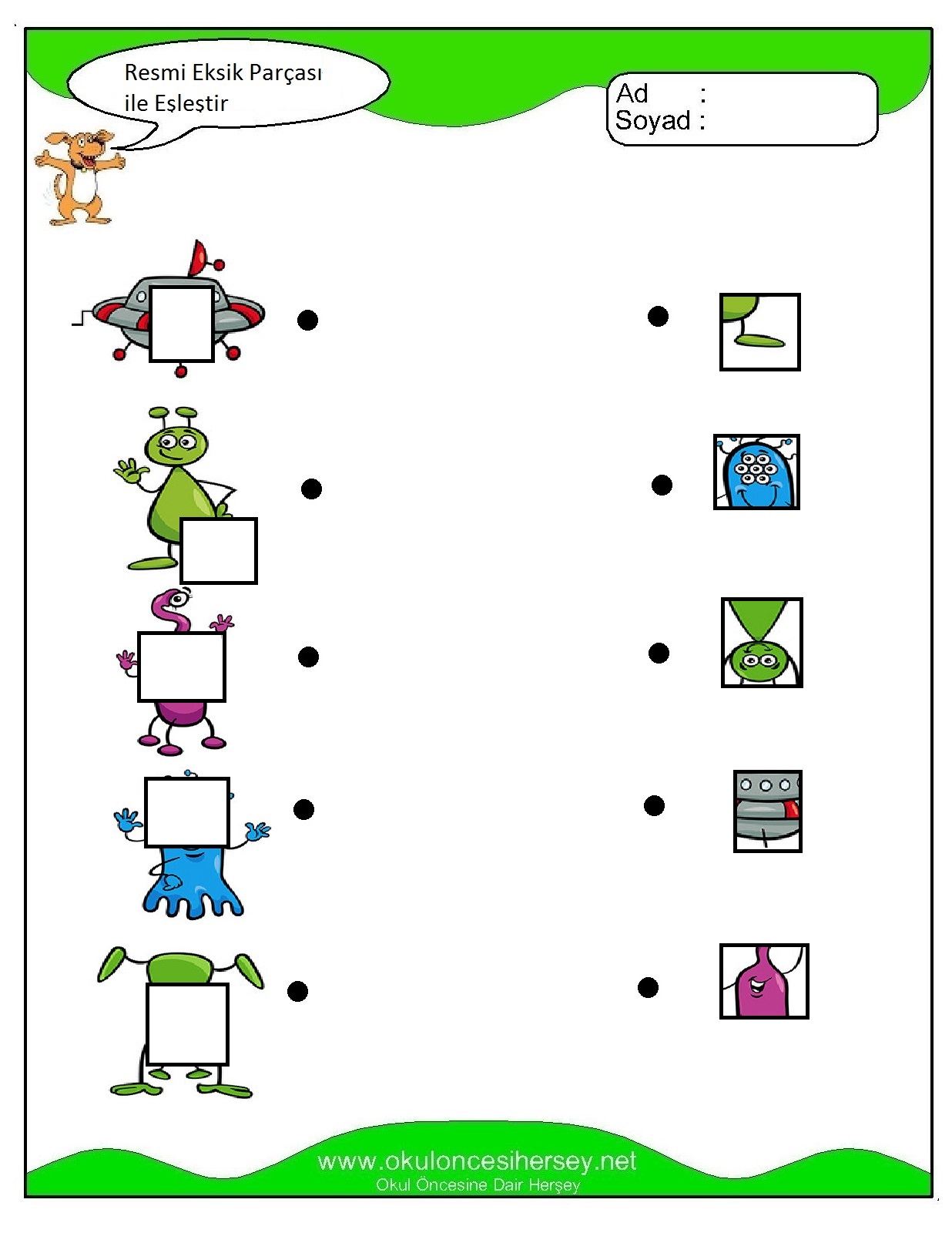 Resmi Eksik Parçası İle Eşleştir