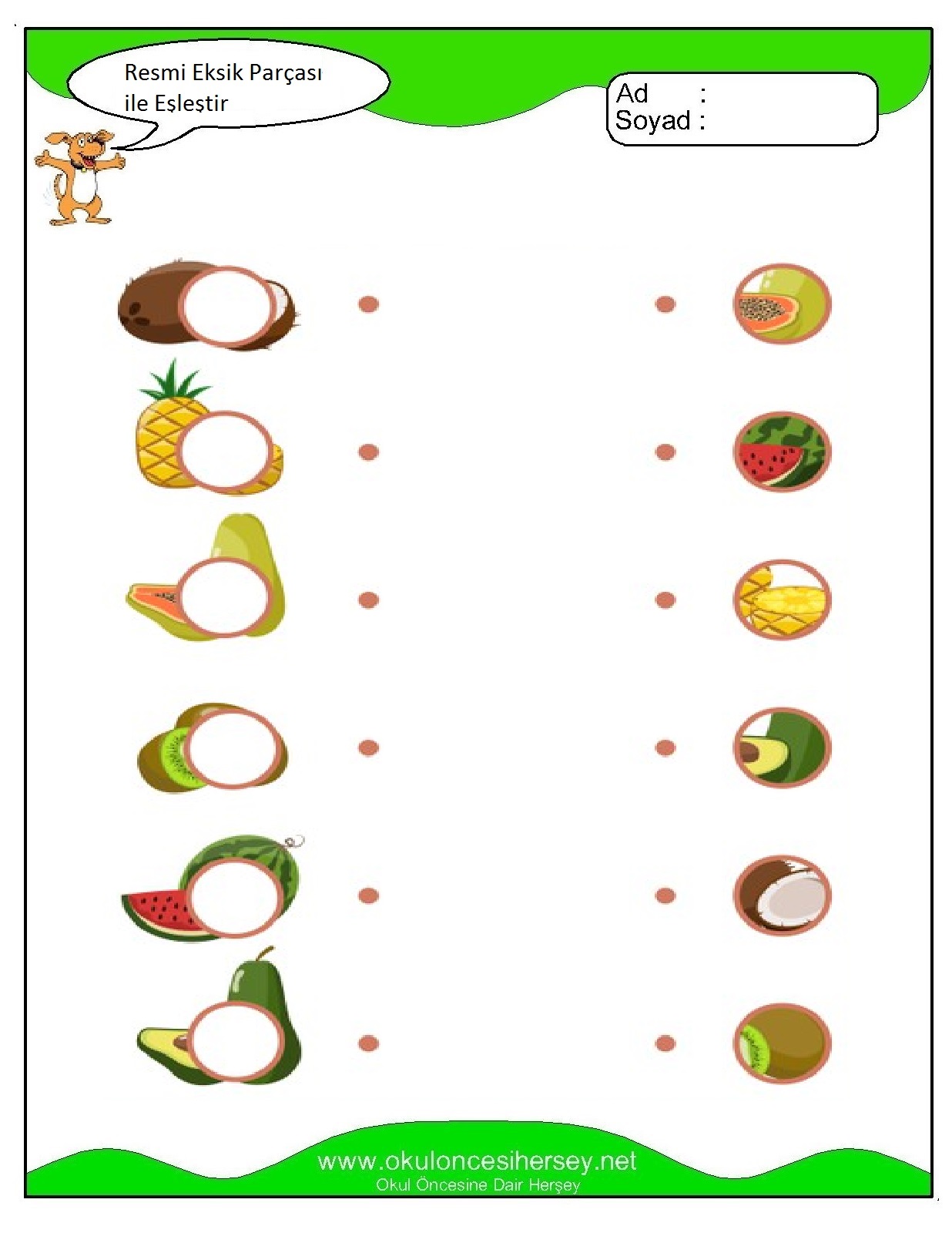 Resmi Eksik Parçası İle Eşleştir
