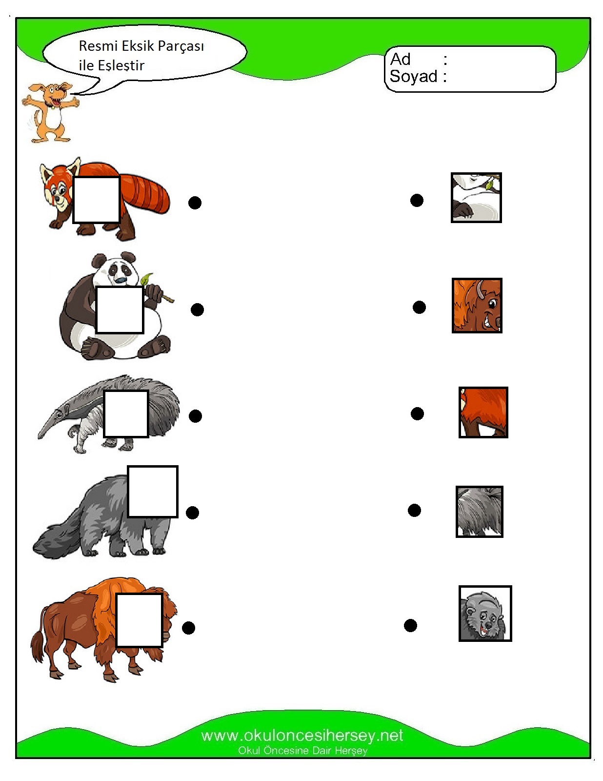 Resmi Eksik Parçası İle Eşleştir