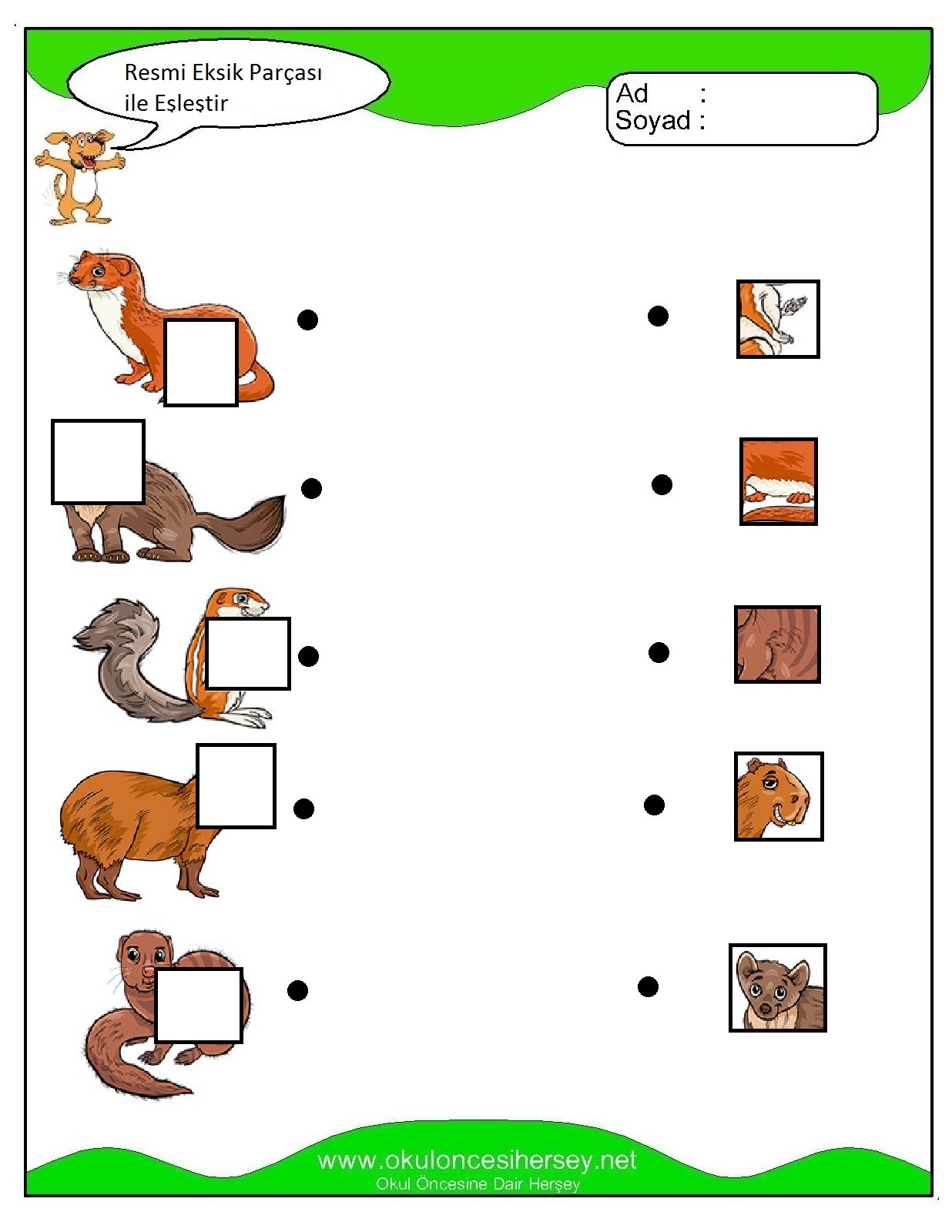 Resmi Eksik Parçası İle Eşleştir