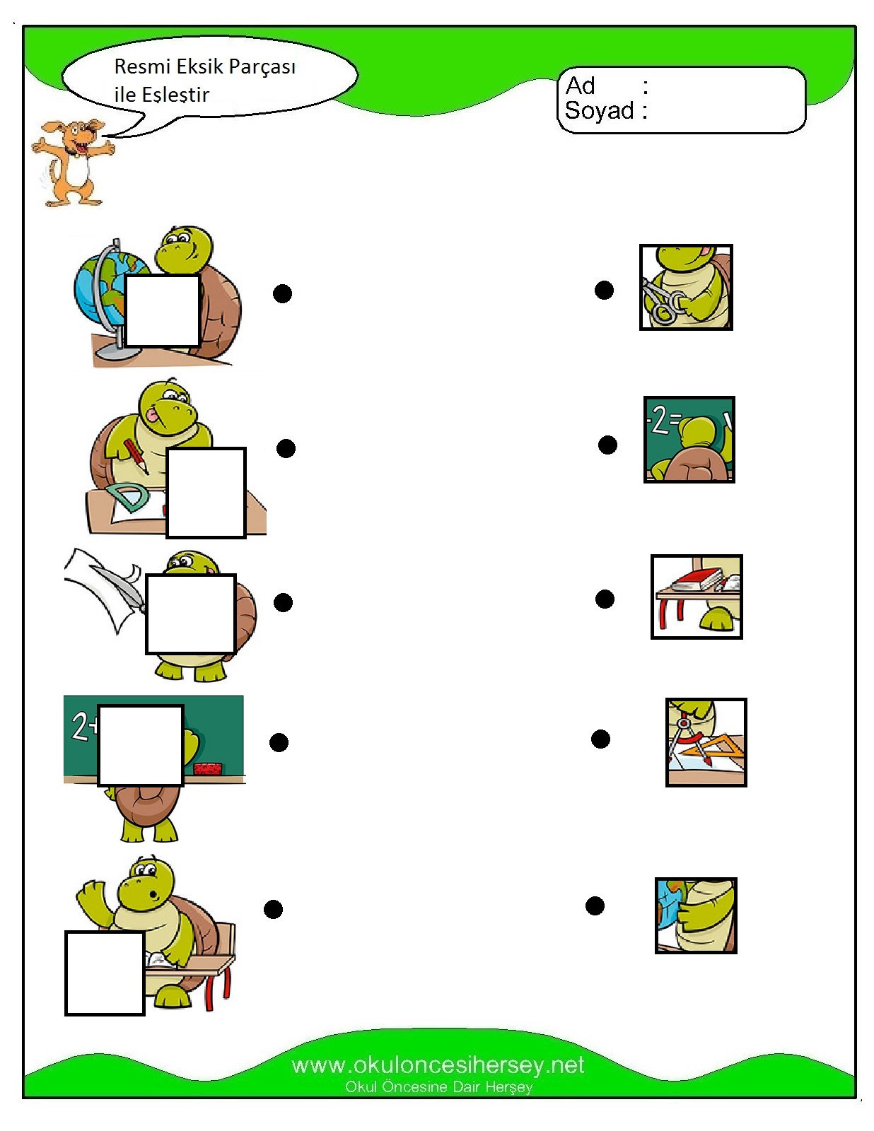 Resmi Eksik Parçası İle Eşleştir