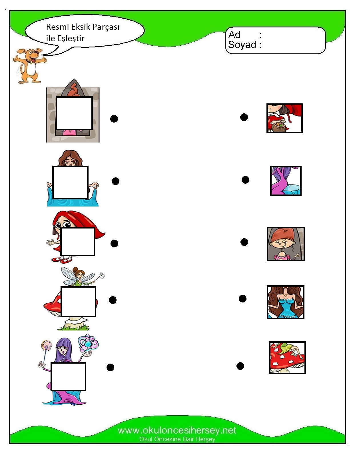 Resmi Eksik Parçası İle Eşleştir