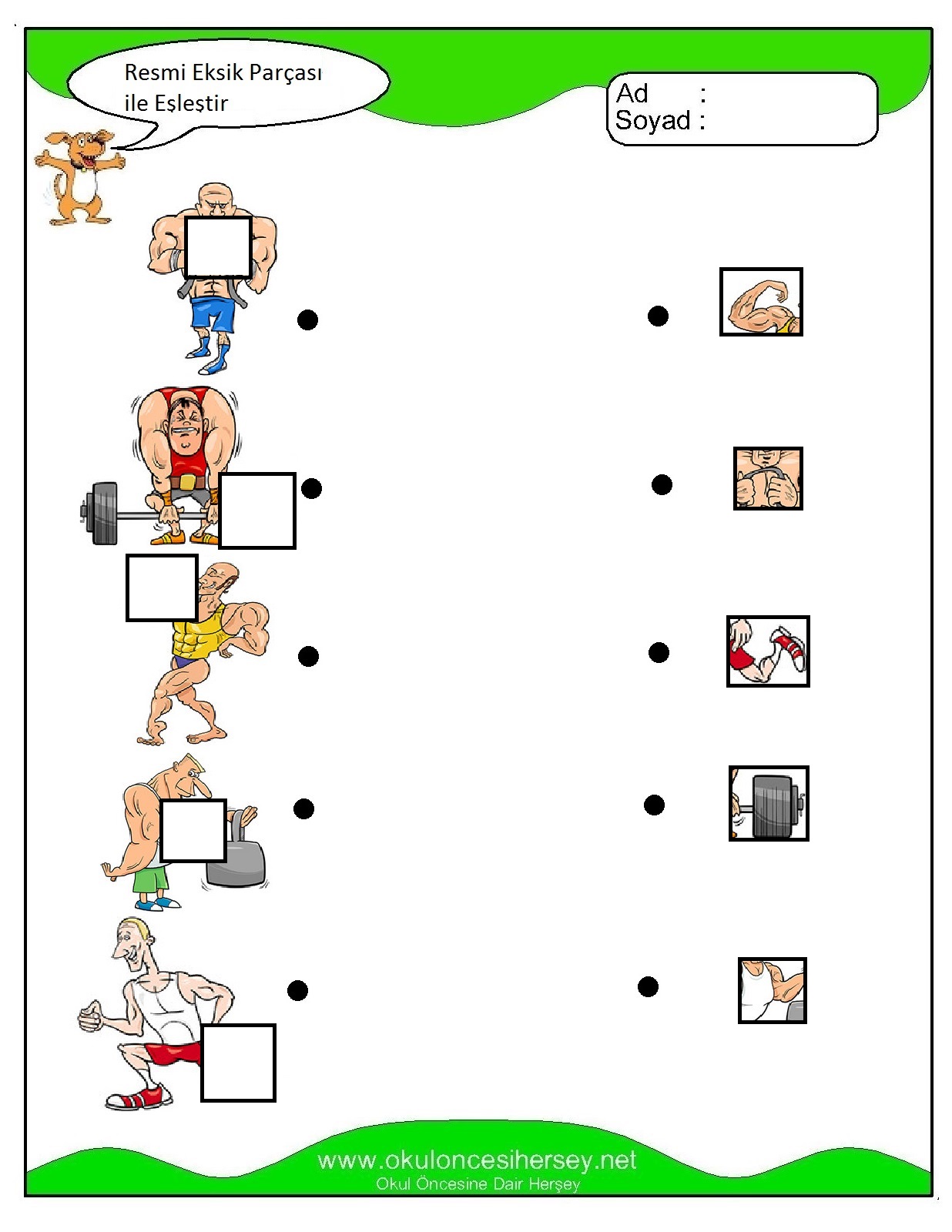 Resmi Eksik Parçası İle Eşleştir