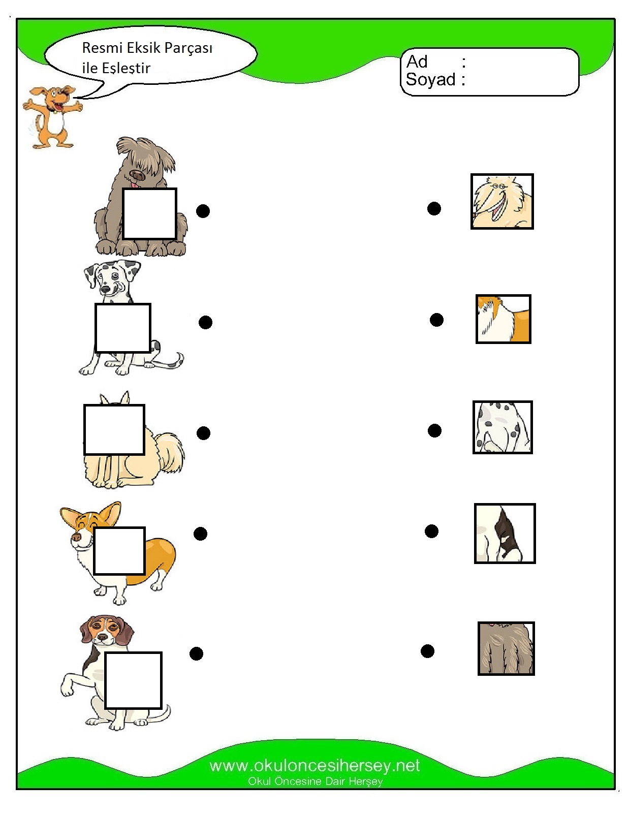 Resmi Eksik Parçası İle Eşleştir