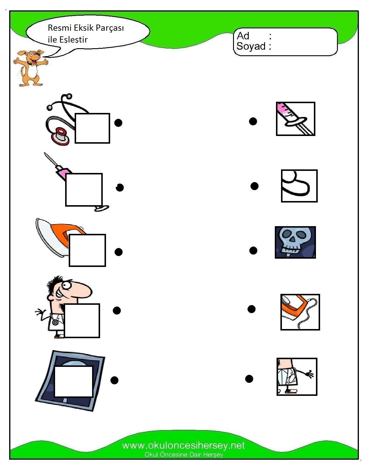Resmi Eksik Parçası İle Eşleştir