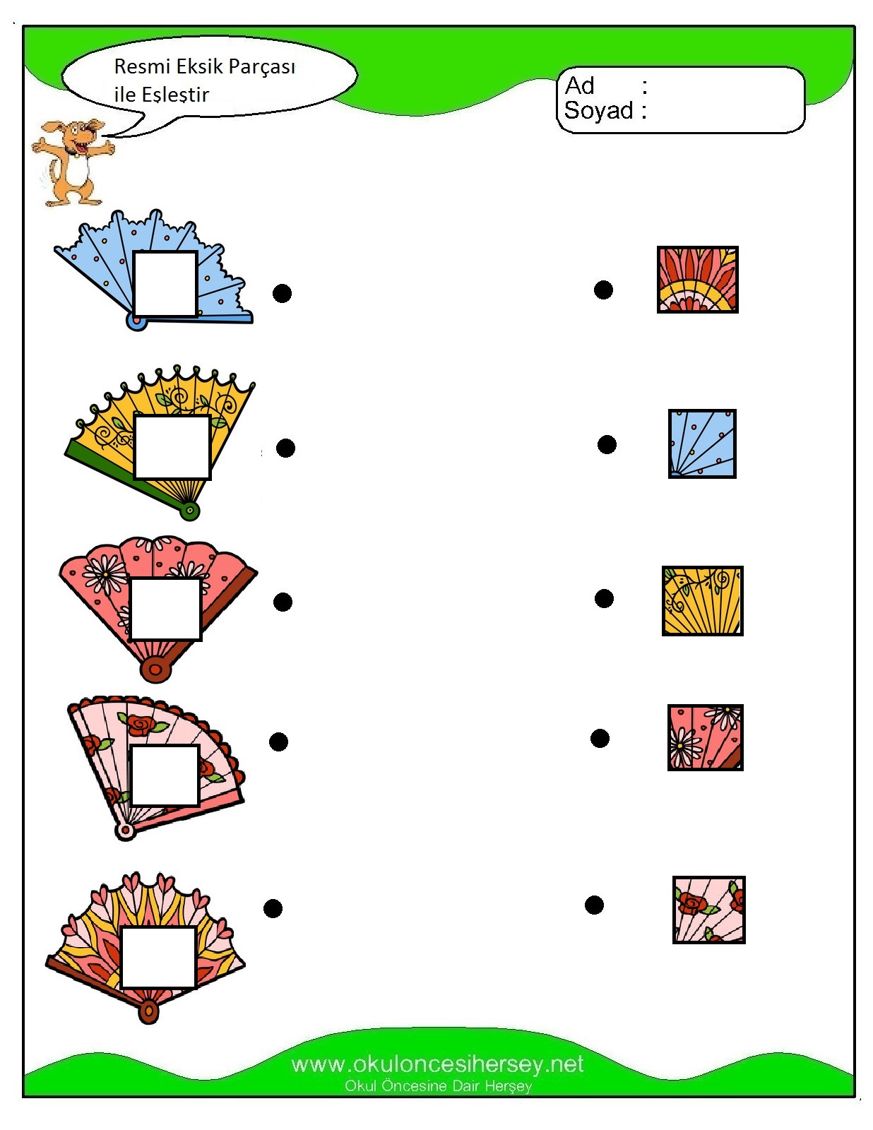 Resmi Eksik Parçası İle Eşleştir