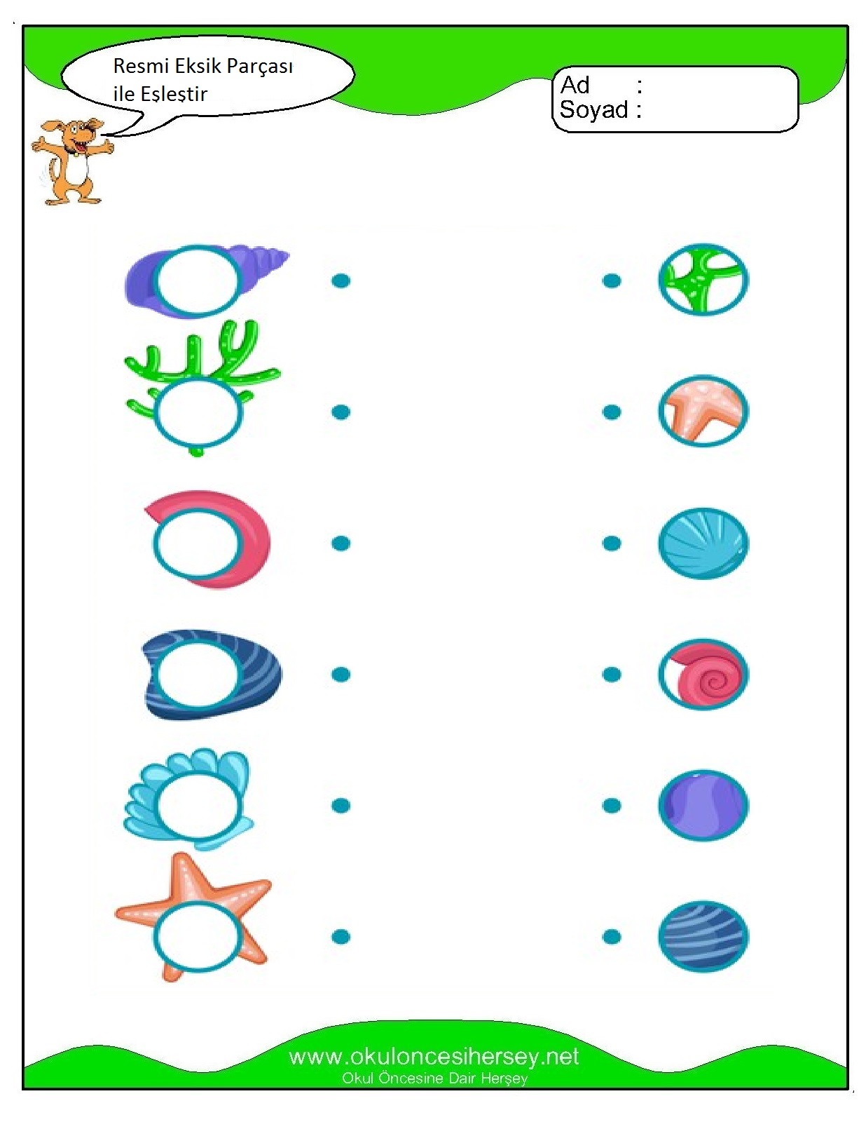 Resmi Eksik Parçası İle Eşleştir